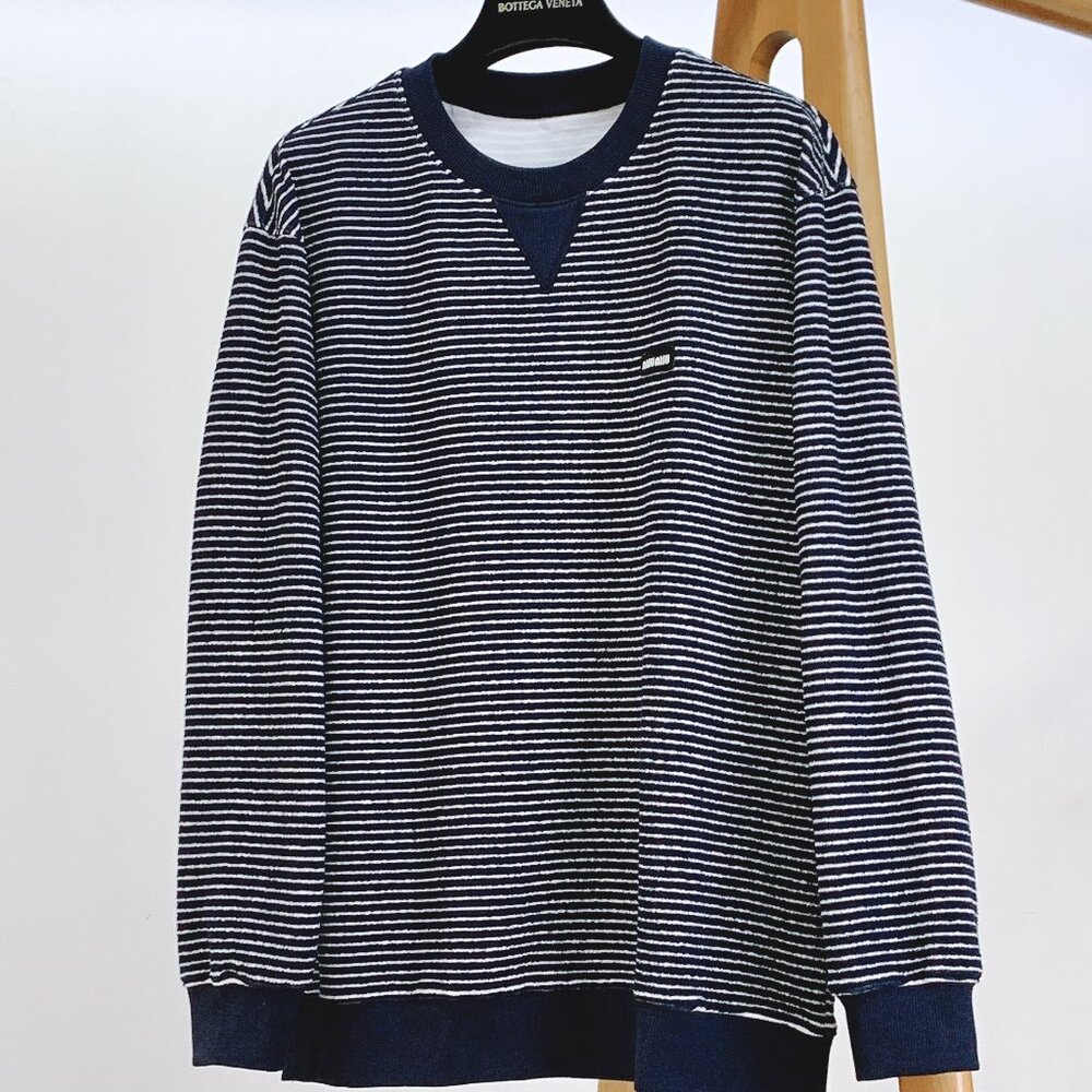 Miu Miu Two-Color Long-Sleeved Top - image 1